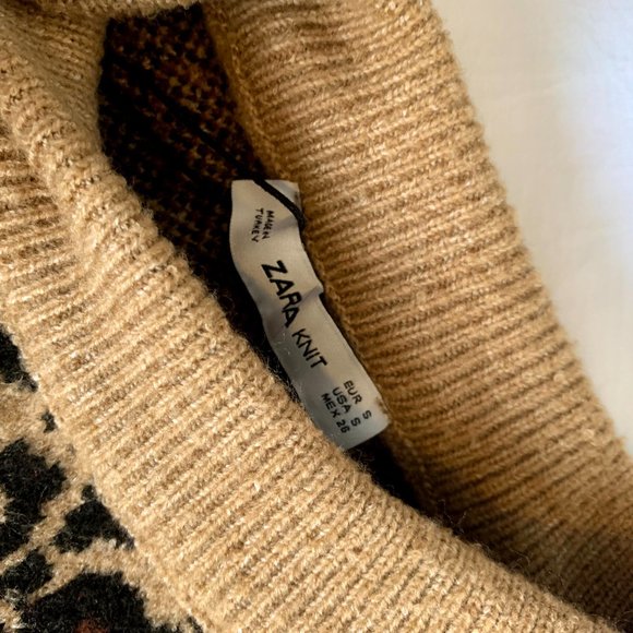 Zara Leopard Sweater - Picture 5 of 5